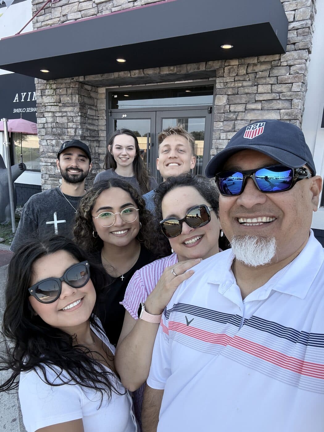 The Rodriguez family together